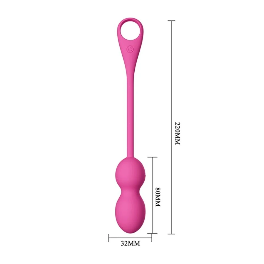 PRETTY LOVE - SFERE VIBRANTI RICARICABILI ELVIRA ROSA